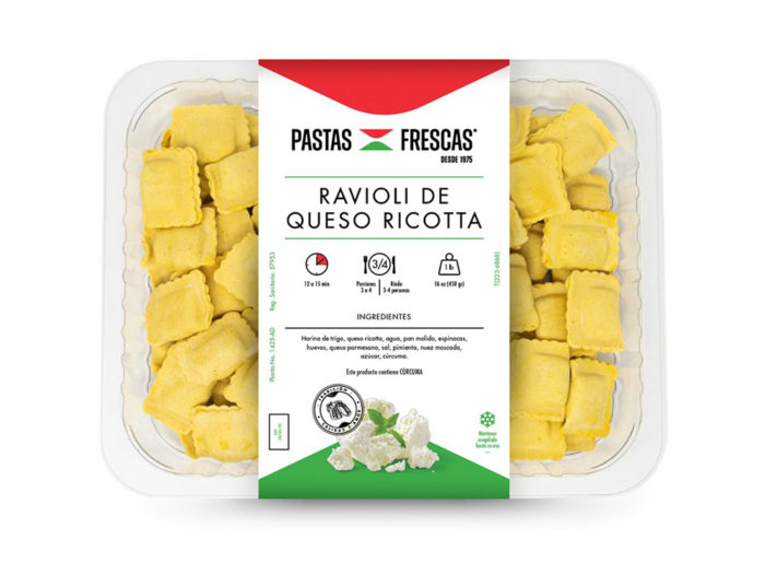 Ravioli de Queso Ricotta 450 G