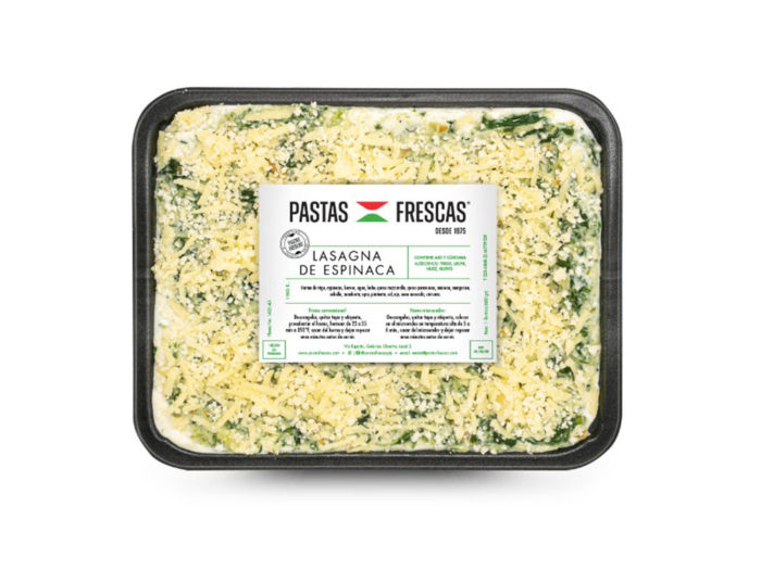 Lasagna de Espinaca 620 G - 2150 G